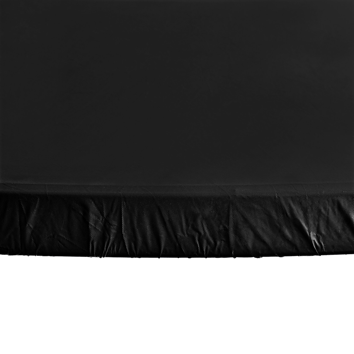 Black Elastic-Edge Round Table Cover styled product scene