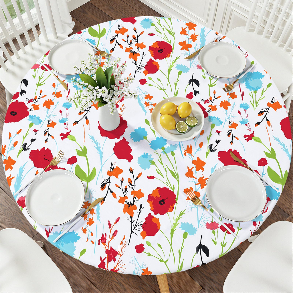 Small Outdoor Tablecloth - Charcoal