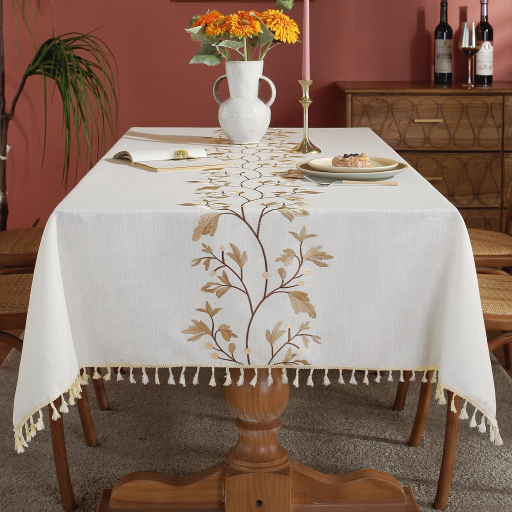 Neutral Tablecloth - Gray