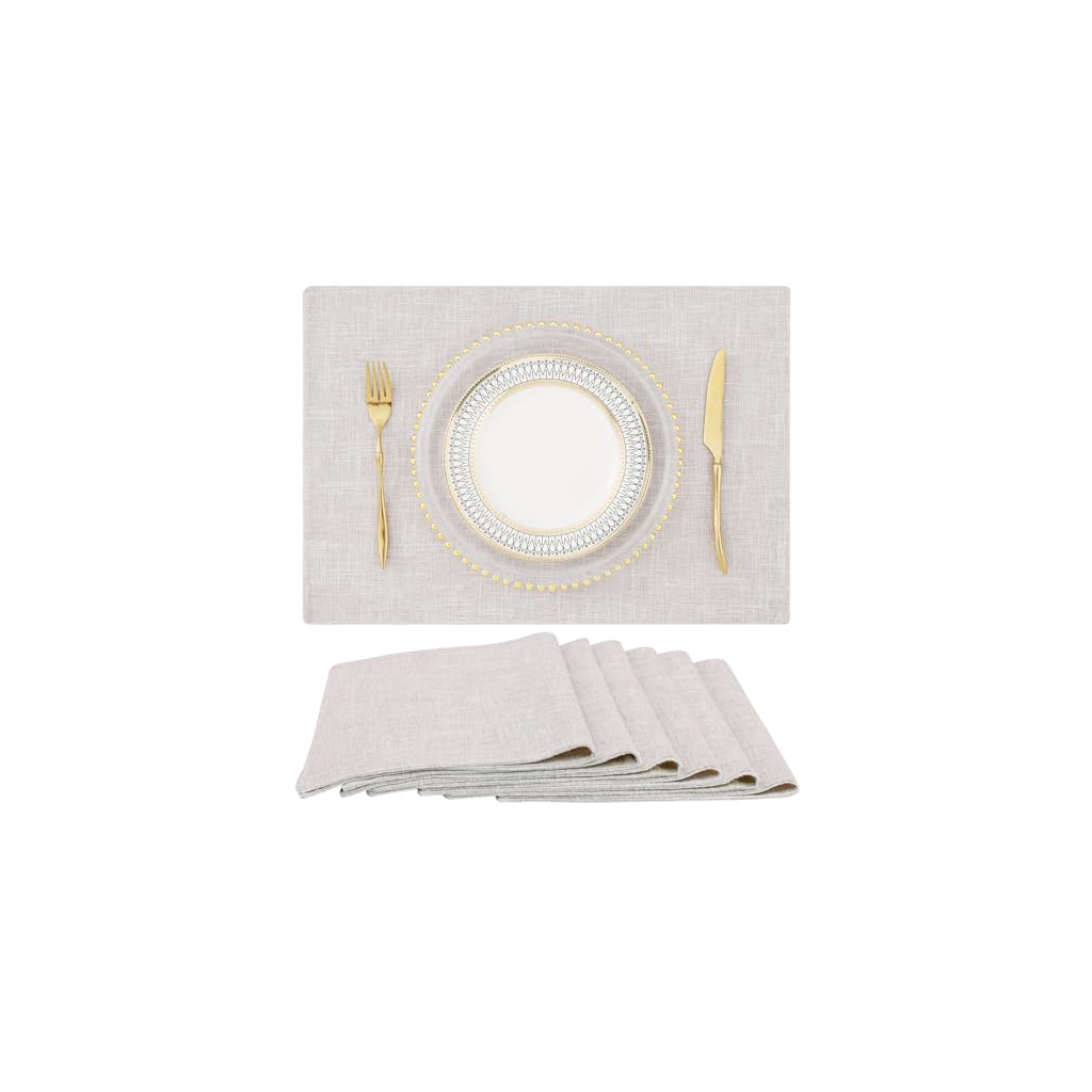 Soft Dining Linen Set - White