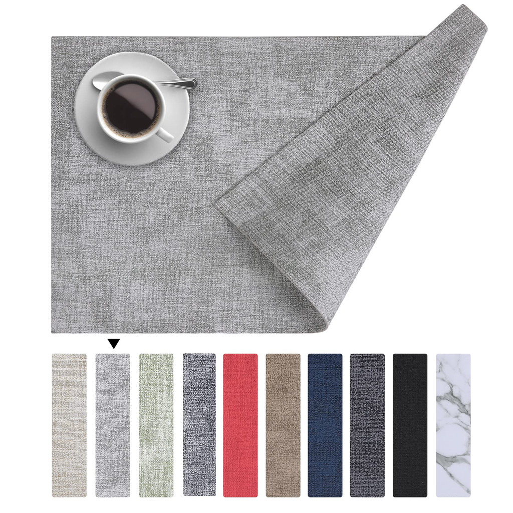Portable Linen Placemat - 2 Pack