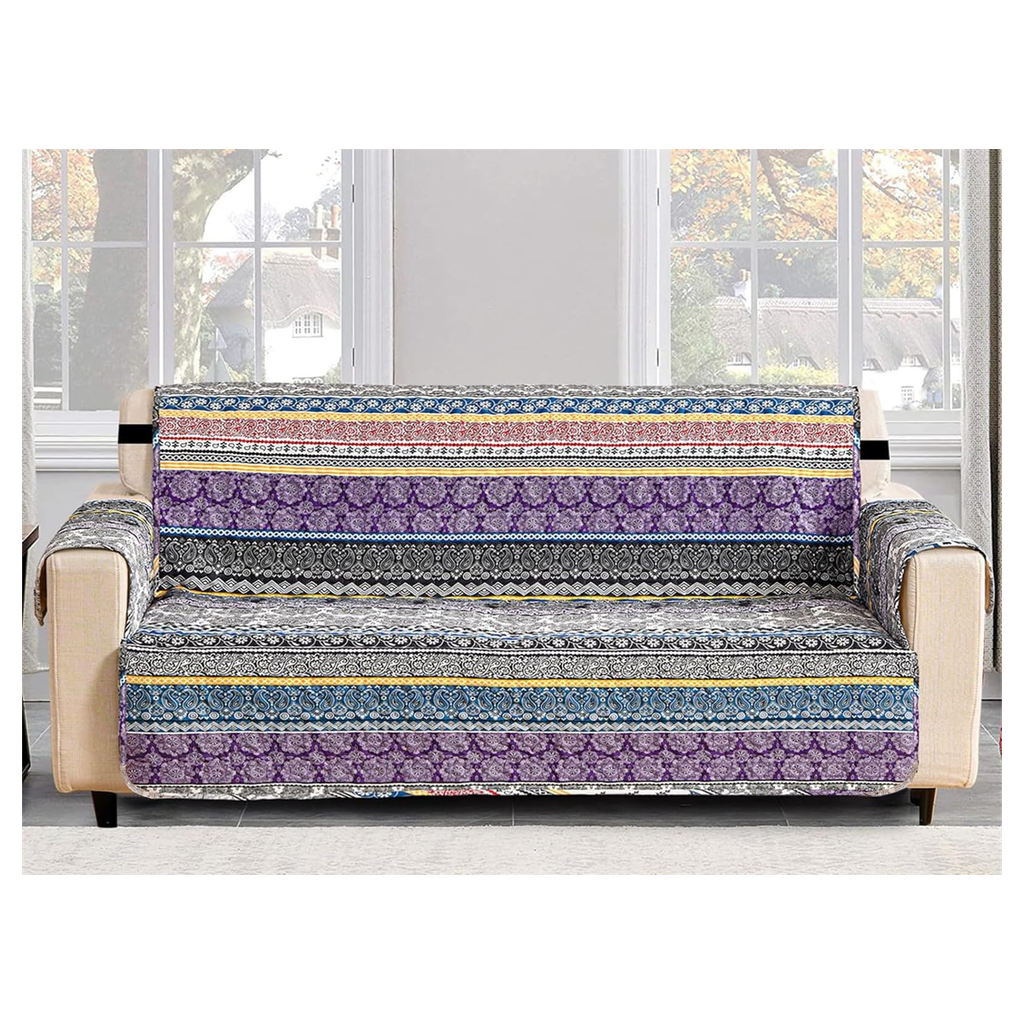 Reversible Chair Back Cover Natural product photo