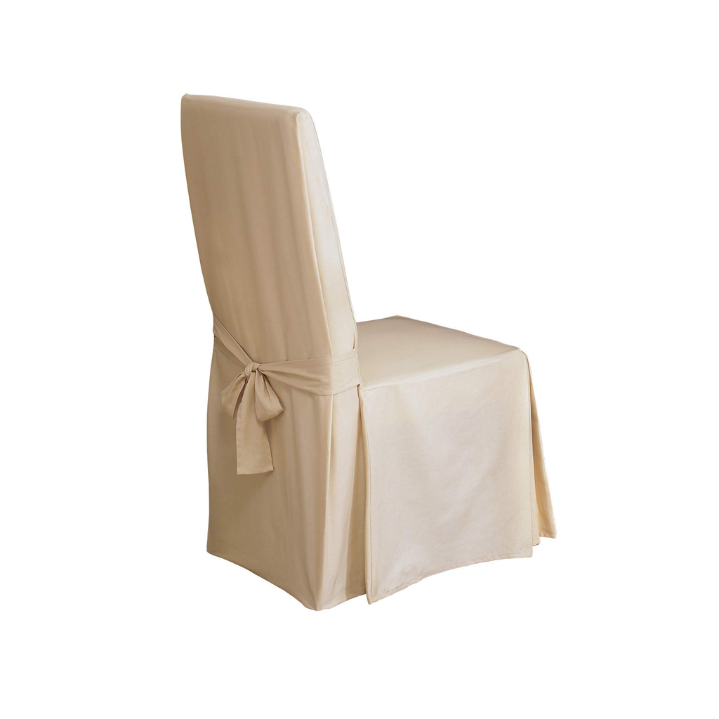 Dining Chair Slipcover Natural product photo