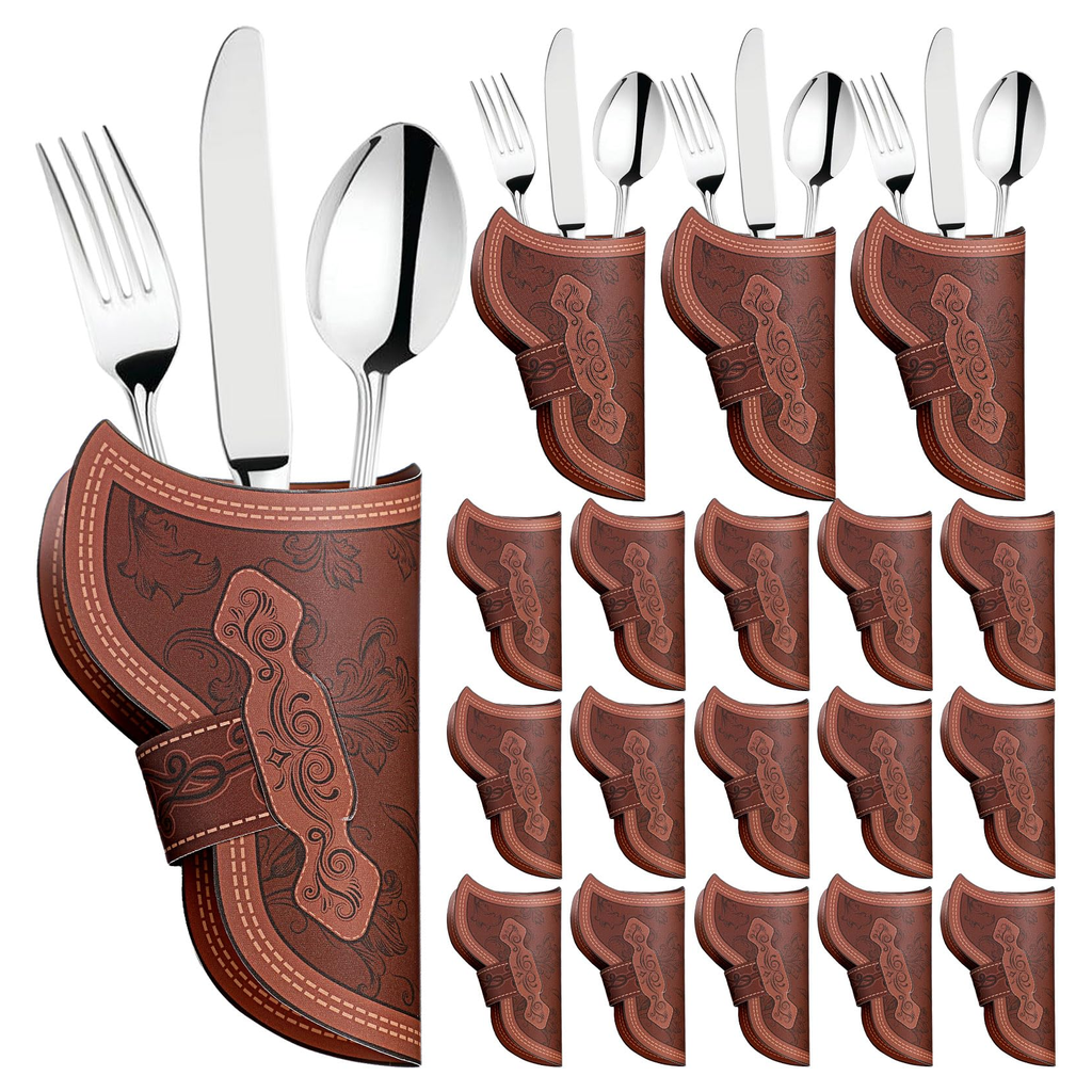 Cutlery Sleeve Set Sage product photo
