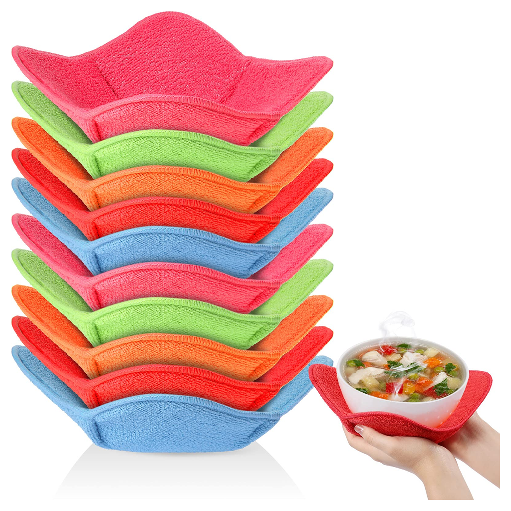 Cotton Bowl Cozy Set Charcoal product photo