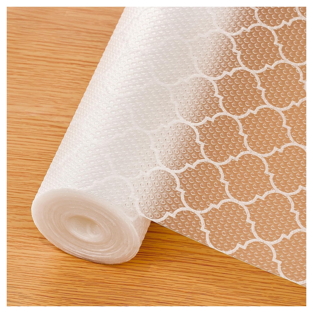 Lace Cabinet Shelf Liner Charcoal product photo