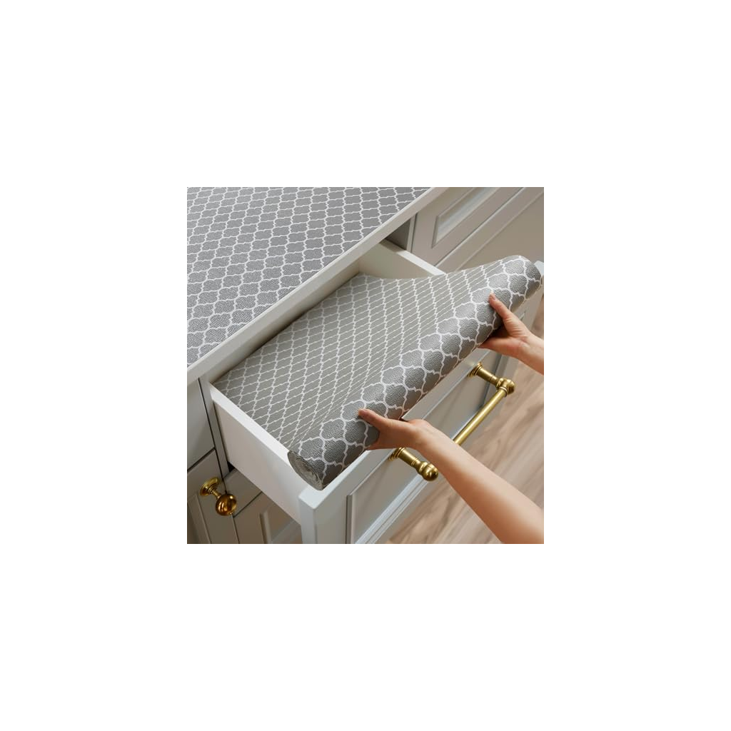 Lace Cabinet Shelf Liner Natural product photo
