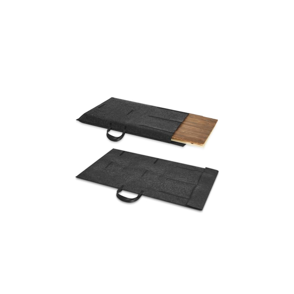 Fabric Table Leaf Storage Bag Charcoal product photo