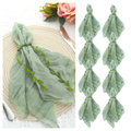 Linen Napkin Ring Set Ivory product photo